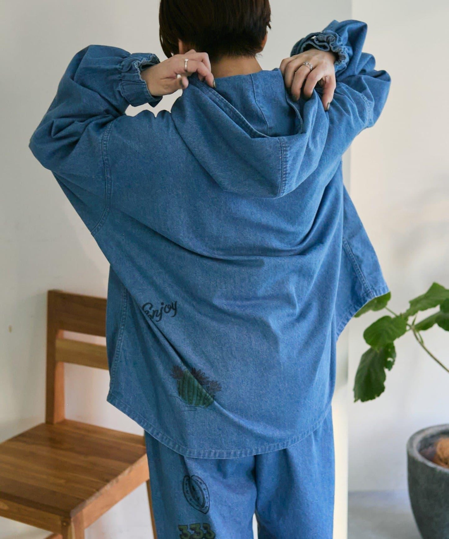 《アニマルデザイン》 Work of art Kendai×SUM1 STYLE 特別款 聯名設計 輕薄連帽外套