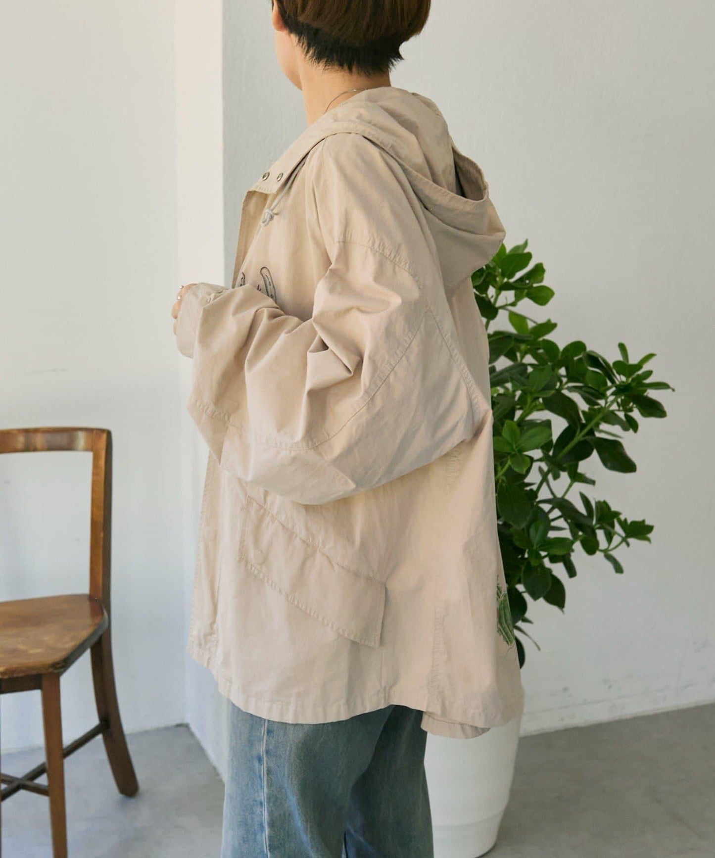 《アニマルデザイン》 Work of art Kendai×SUM1 STYLE 特別款 聯名設計 輕薄連帽外套