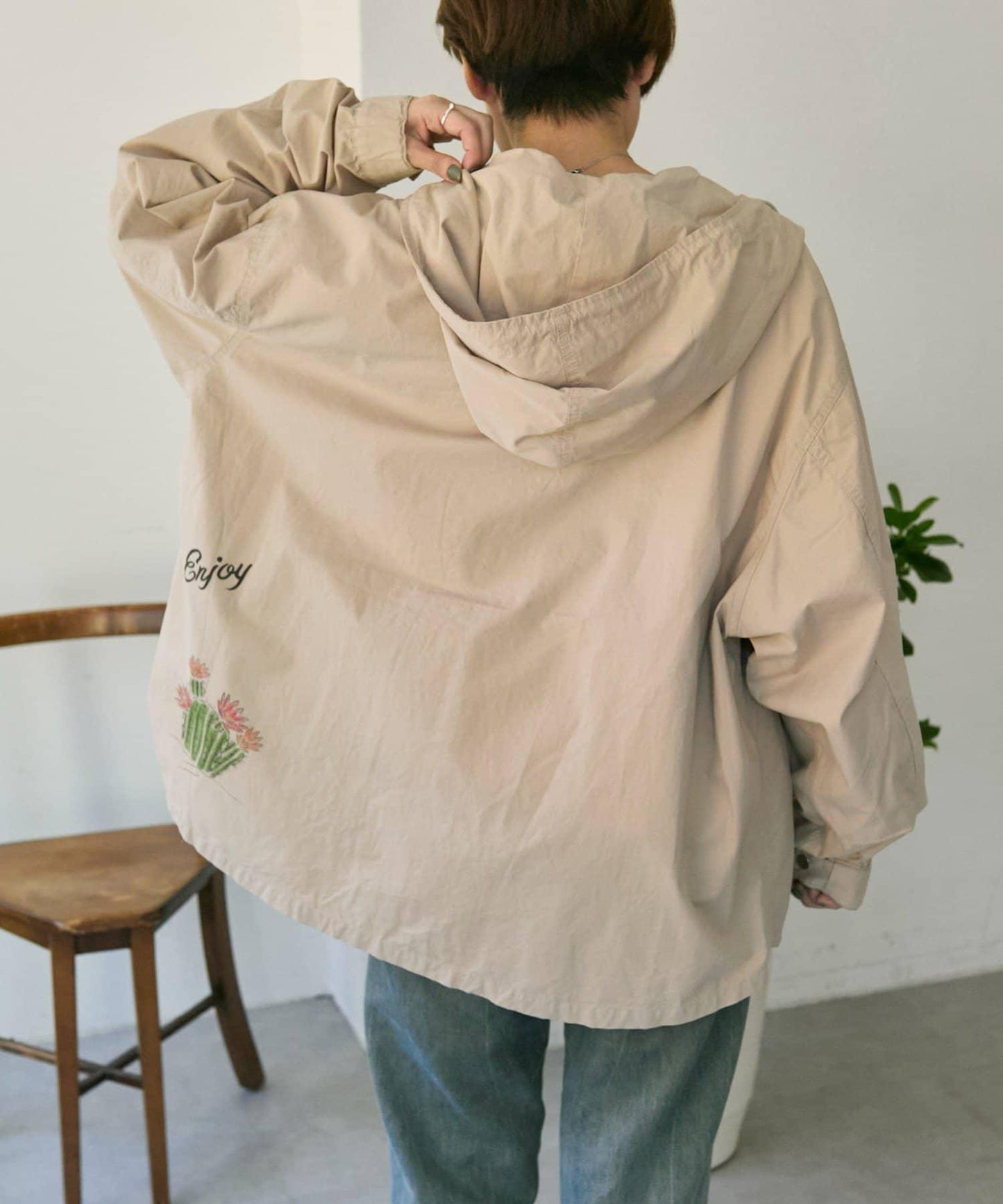 《アニマルデザイン》 Work of art Kendai×SUM1 STYLE 特別款 聯名設計 輕薄連帽外套