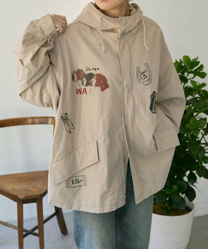 《アニマルデザイン》 Work of art Kendai×SUM1 STYLE 特別款 聯名設計 輕薄連帽外套