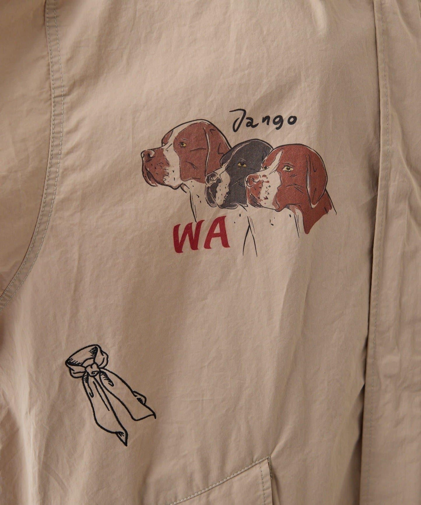 《アニマルデザイン》 Work of art Kendai×SUM1 STYLE 特別款 聯名設計 輕薄連帽外套