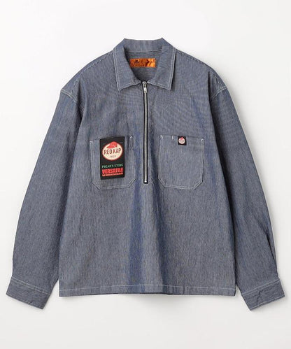 聯名 半拉鍊 長袖 套頭襯衫