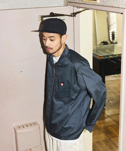 聯名 半拉鍊 長袖 套頭襯衫