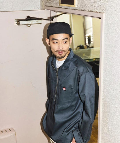 聯名 半拉鍊 長袖 套頭襯衫