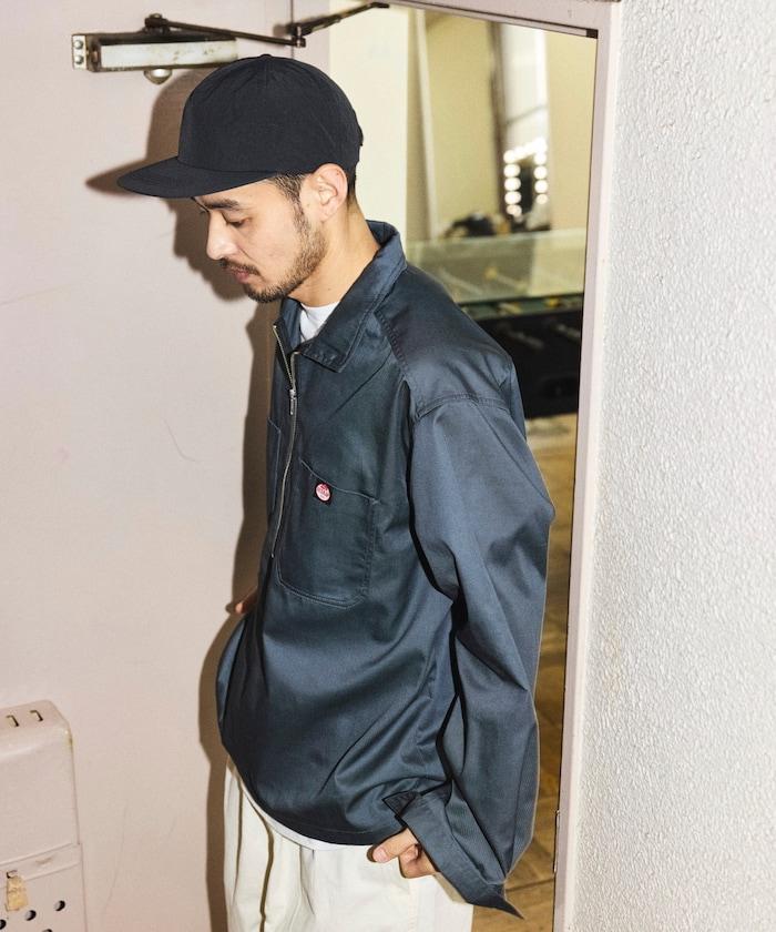 聯名 半拉鍊 長袖 套頭襯衫