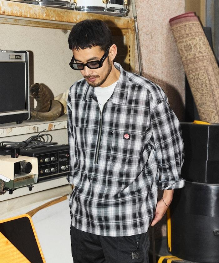 聯名 半拉鍊 長袖 套頭襯衫