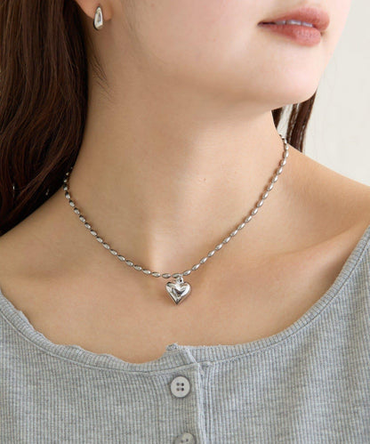 Lara 不鏽鋼心形項鍊