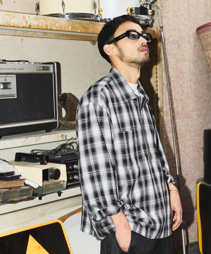 聯名 半拉鍊 長袖 套頭襯衫