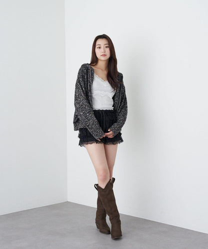 帶胸墊蕾絲吊帶背心