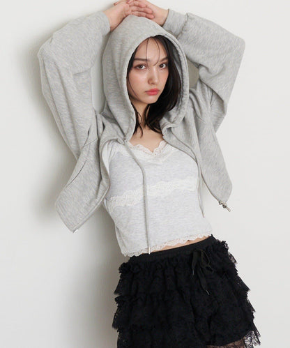 帶胸墊蕾絲吊帶背心