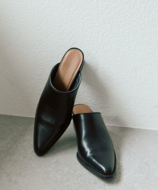 造型點綴 西部風 木底拖鞋