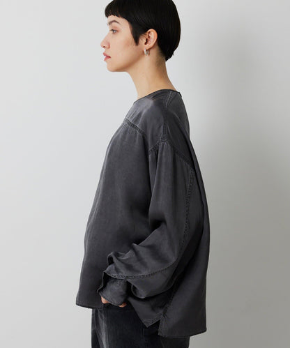 顏料染圓領上衣