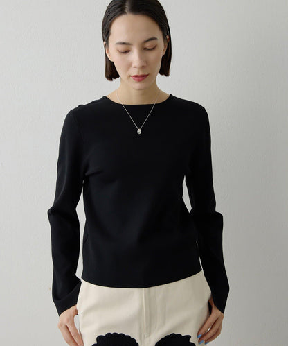 2way順滑彈力面料套頭上衣