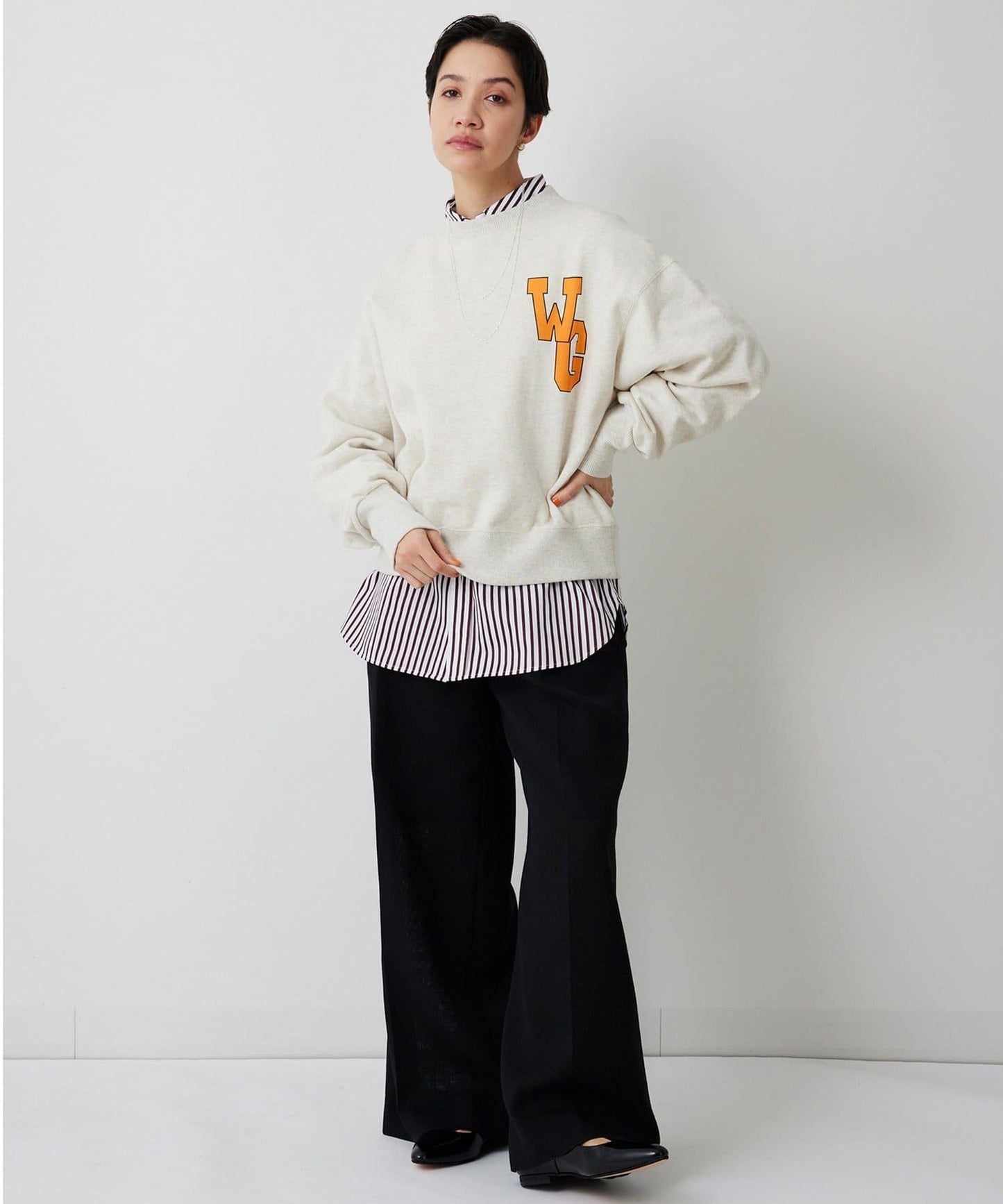 小標Logo 毛圈套頭衛衣