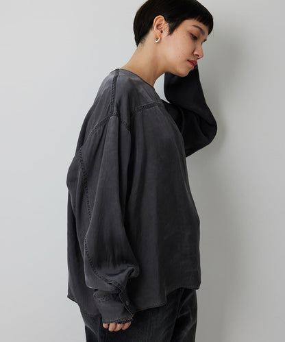 顏料染圓領上衣