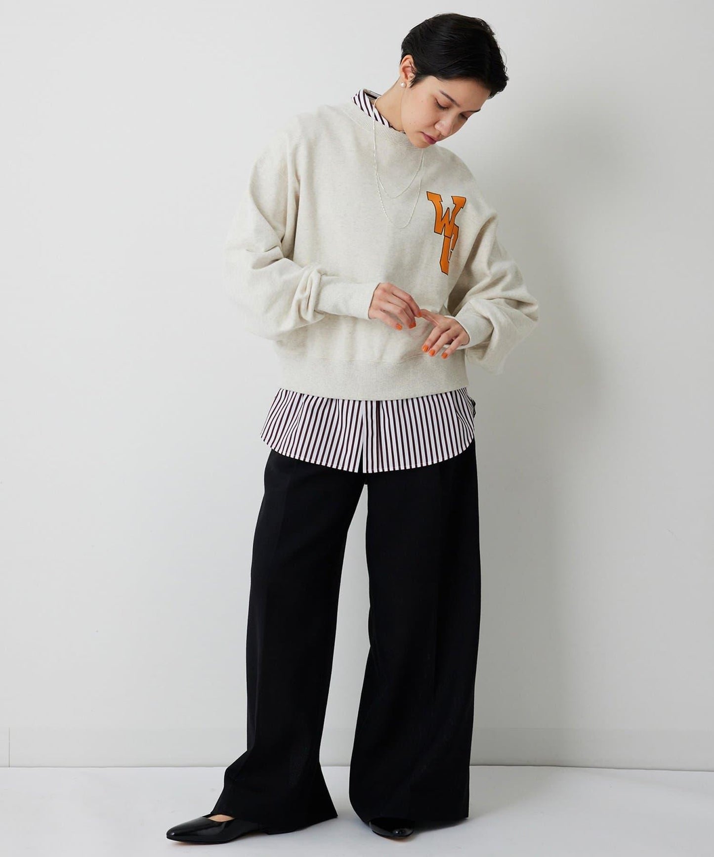 小標Logo 毛圈套頭衛衣