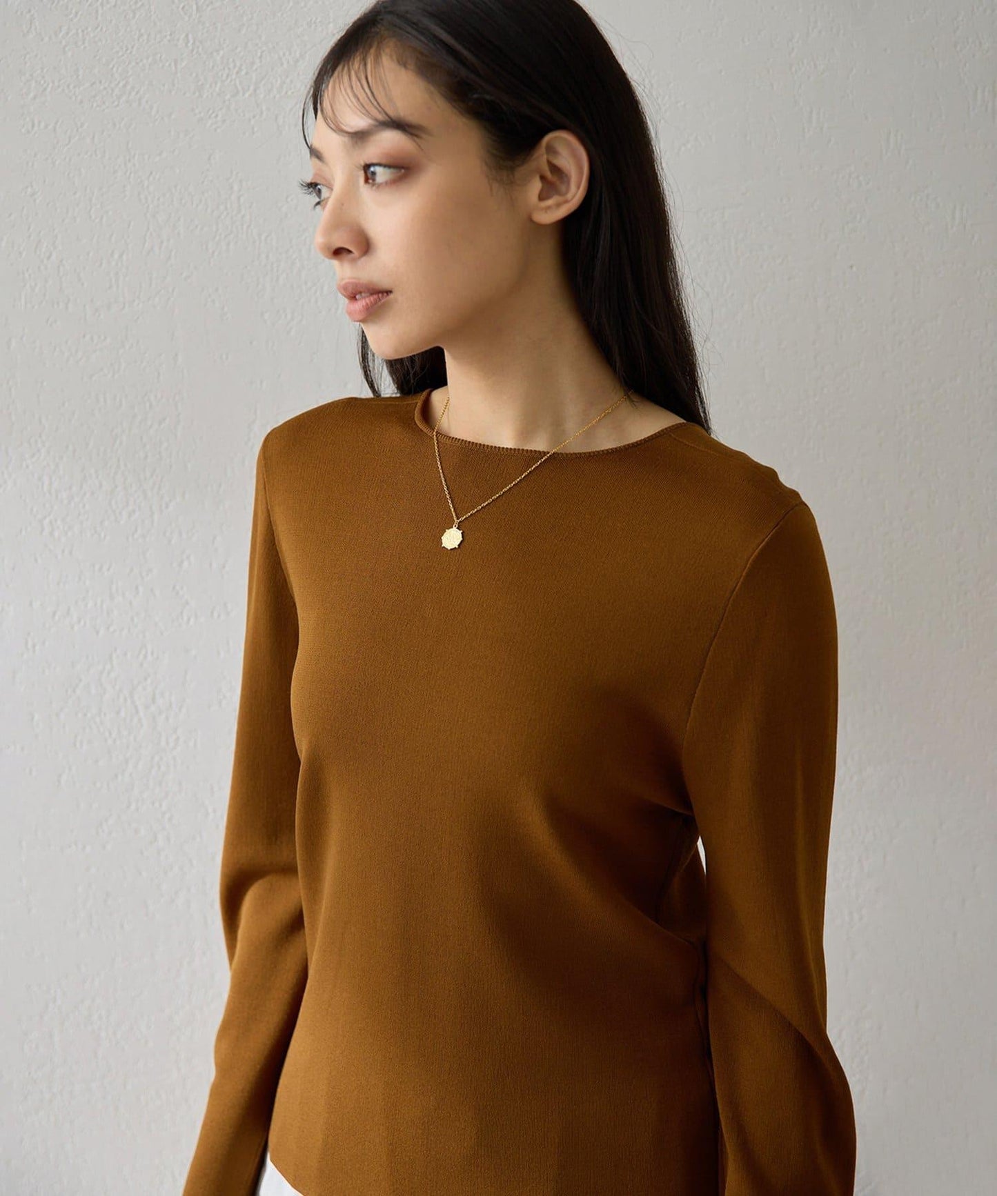 2way順滑彈力面料套頭上衣