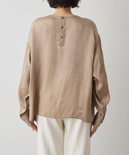 顏料染圓領上衣