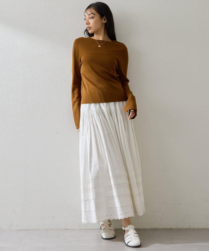 2way順滑彈力面料套頭上衣