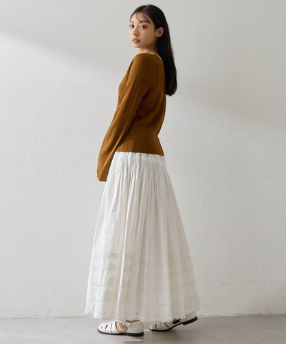 2way順滑彈力面料套頭上衣