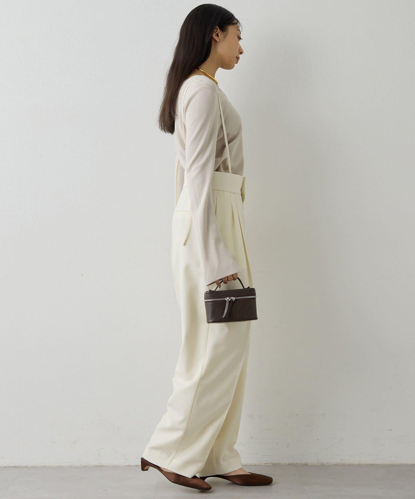 2way順滑彈力面料套頭上衣