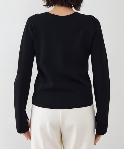 2way順滑彈力面料套頭上衣