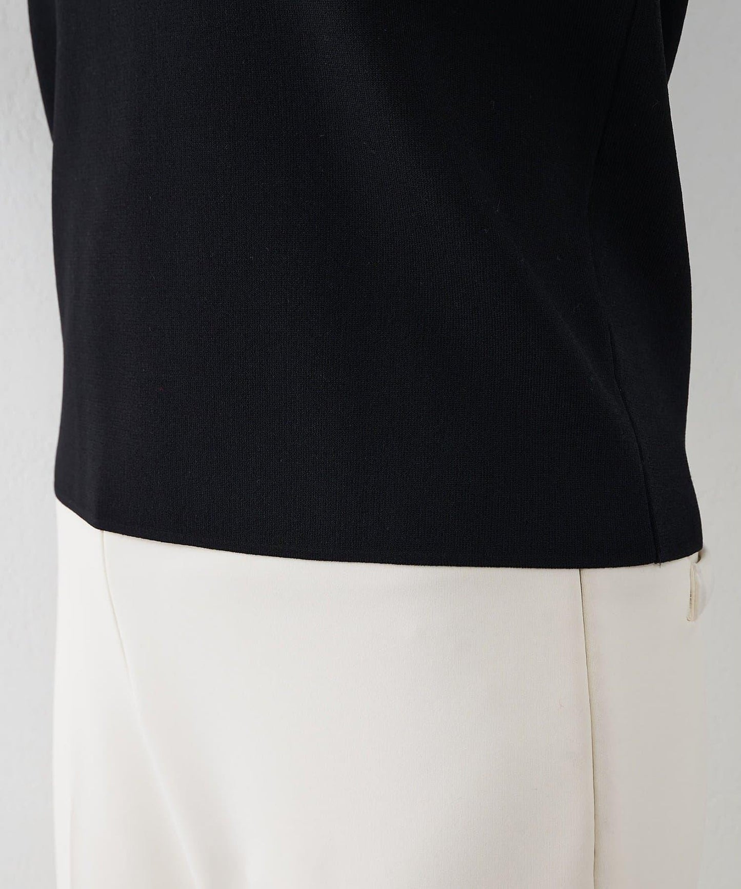 2way順滑彈力面料套頭上衣