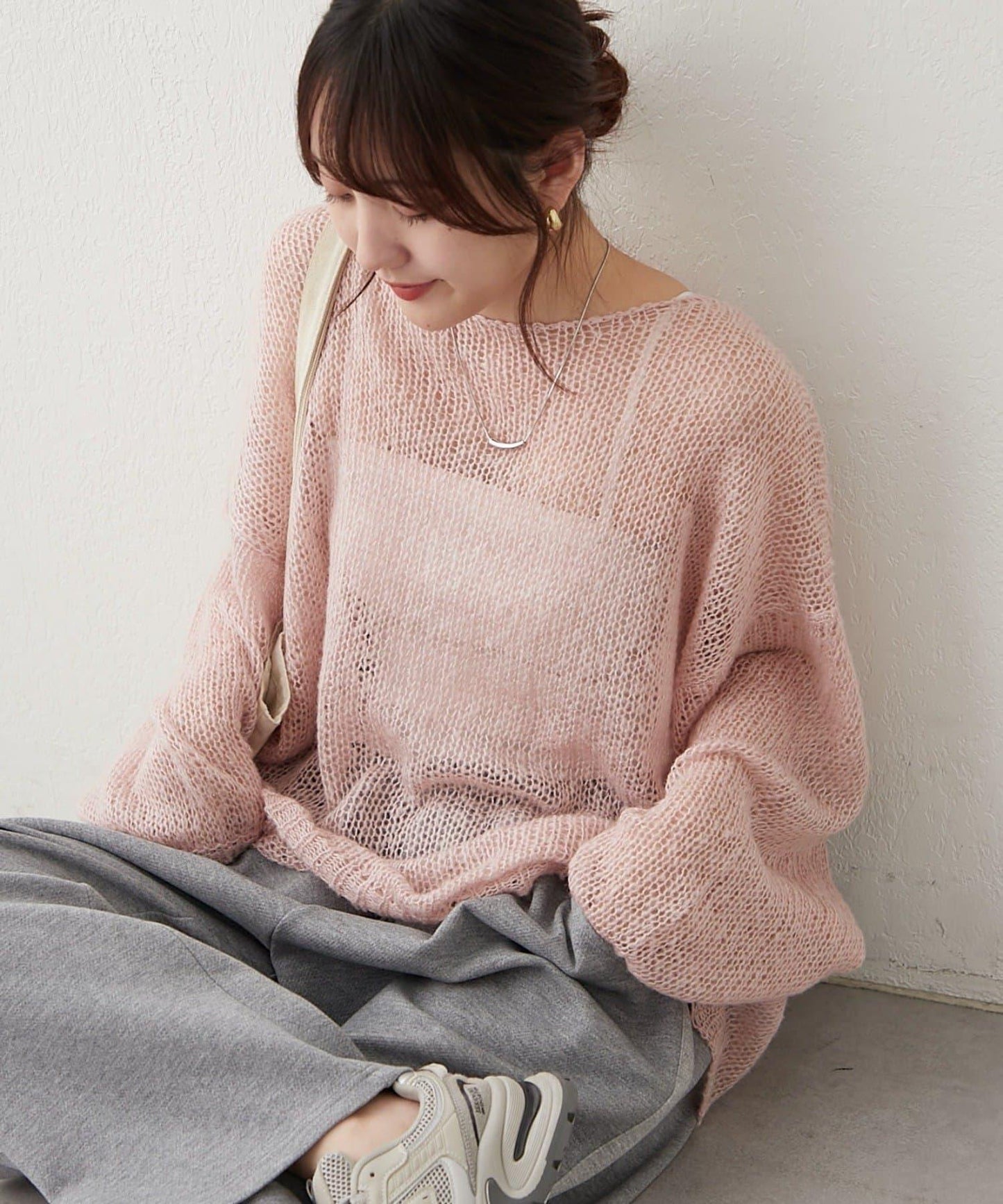 RMAF 低密度薄透針織套頭衫