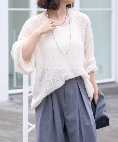 RMAF 低密度薄透針織套頭衫