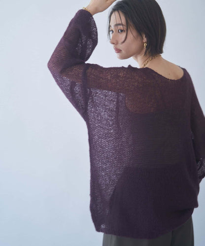 RMAF 低密度薄透針織套頭衫