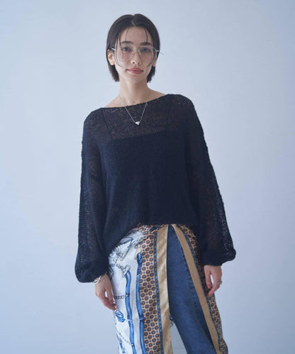 RMAF 低密度薄透針織套頭衫