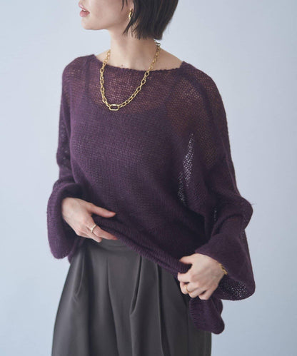 RMAF 低密度薄透針織套頭衫