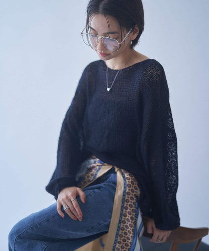 RMAF 低密度薄透針織套頭衫