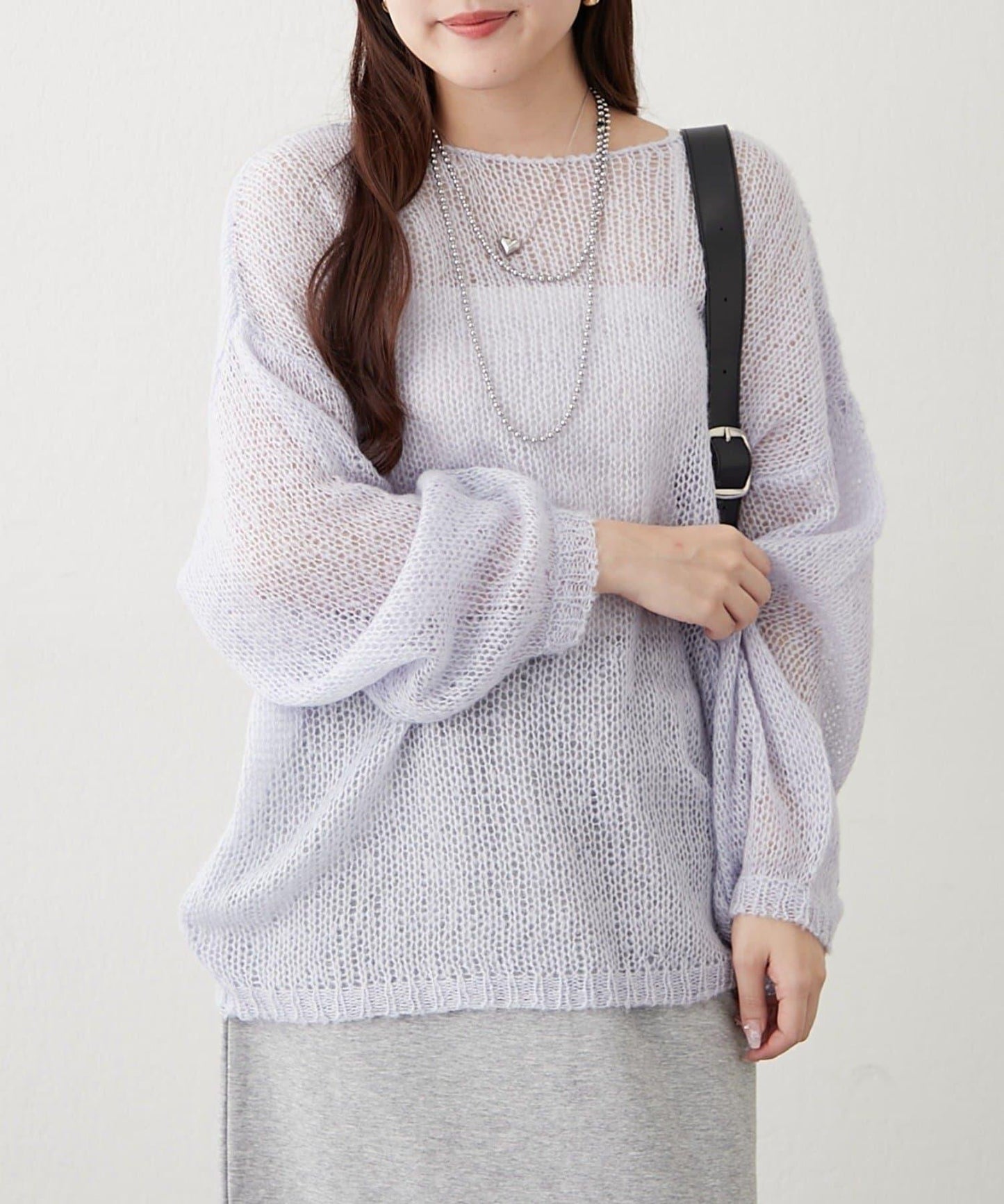 RMAF 低密度薄透針織套頭衫