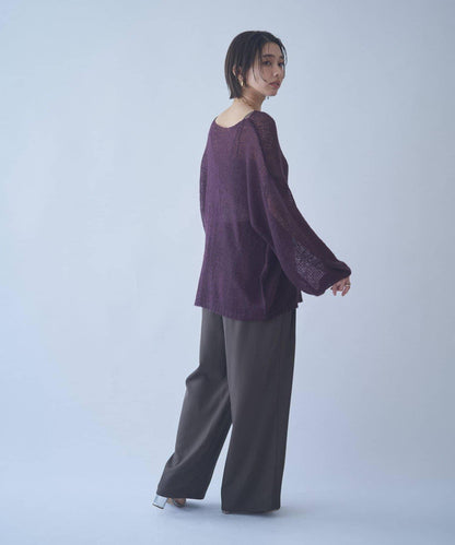 RMAF 低密度薄透針織套頭衫