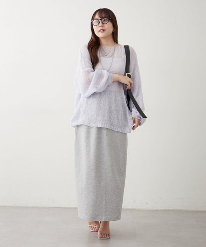 RMAF 低密度薄透針織套頭衫