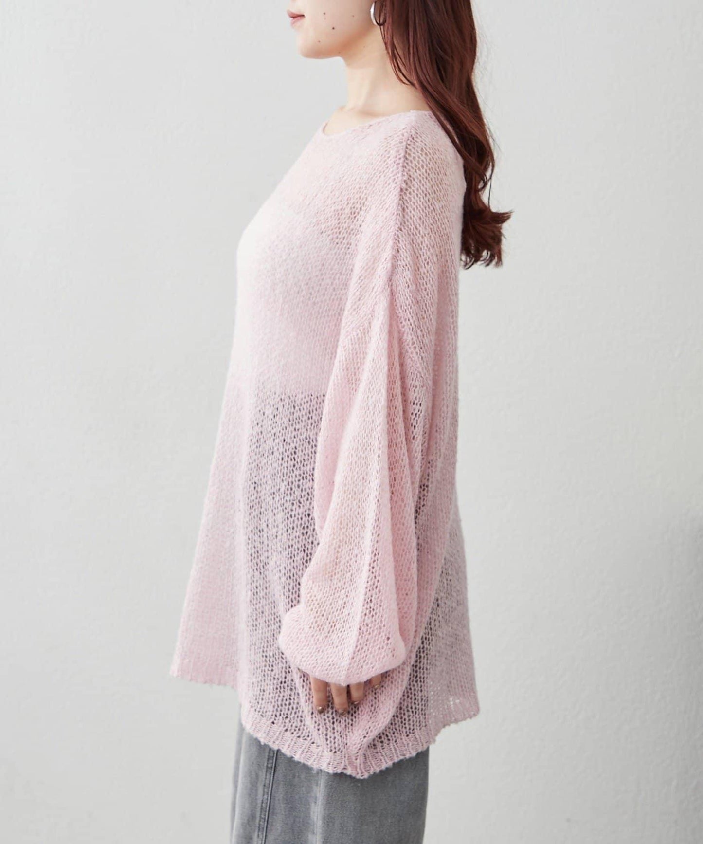 RMAF 低密度薄透針織套頭衫