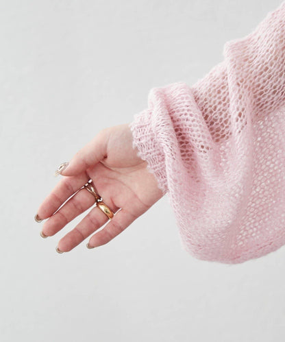 RMAF 低密度薄透針織套頭衫