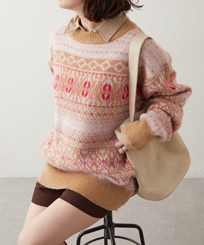 NUNIFE 超起毛提洛風針織上衣