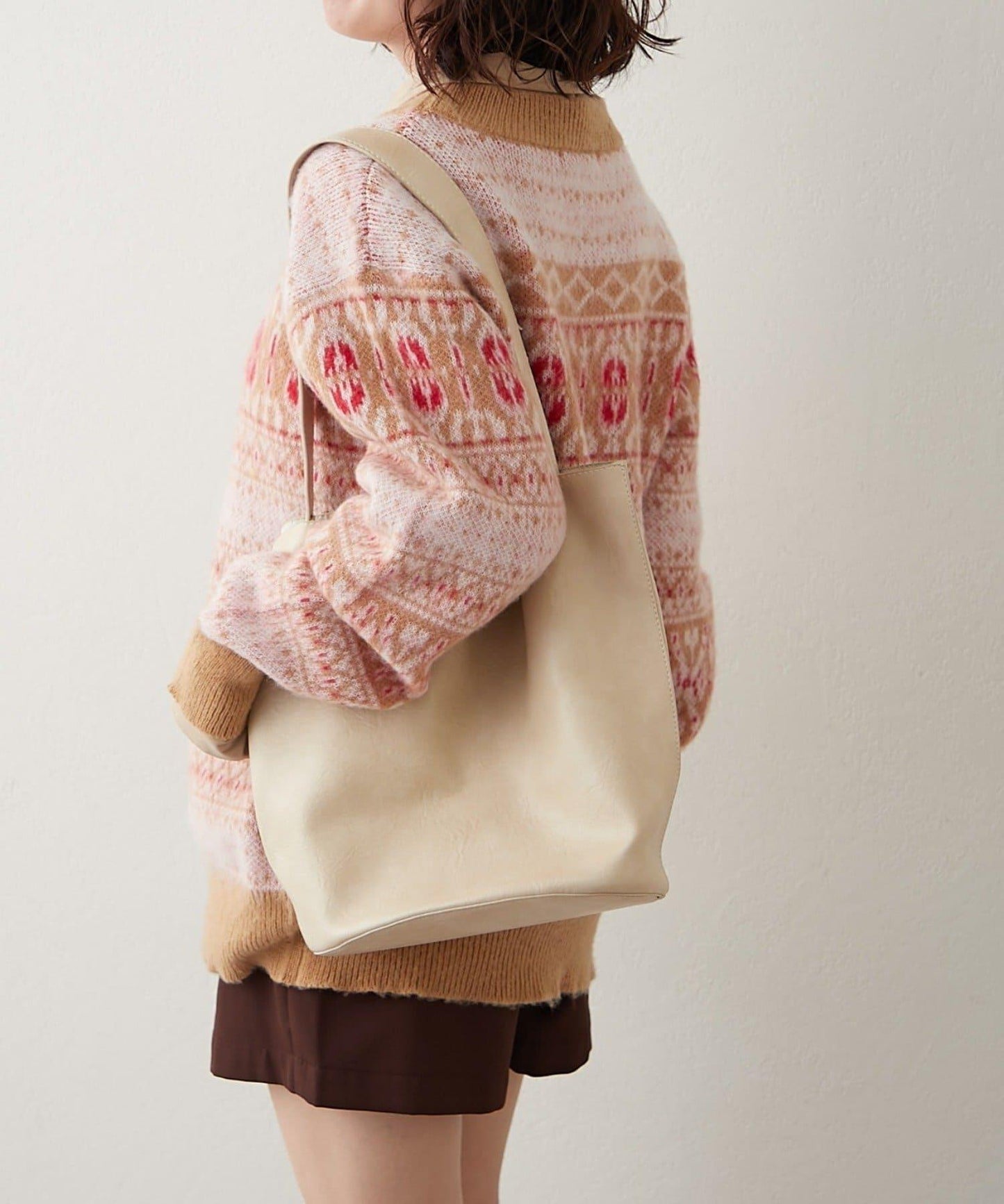 NUNIFE 超起毛提洛風針織上衣