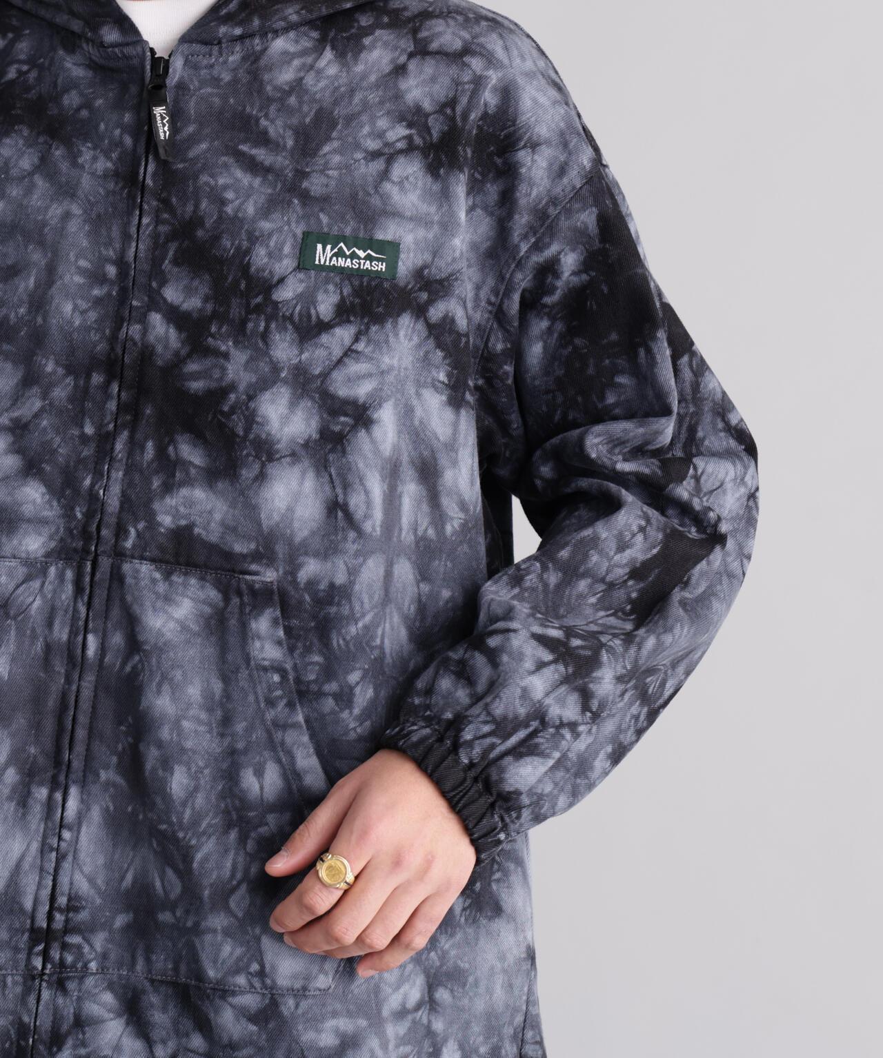 MANASTASH マナスタッシュ TIE DYE CHILLIWACK 連帽衛衣