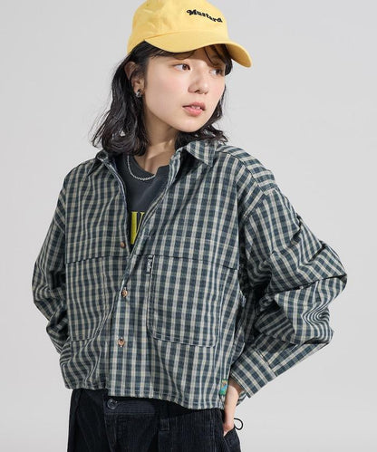 特別款 漁夫口袋 長袖襯衫