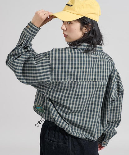 特別款 漁夫口袋 長袖襯衫