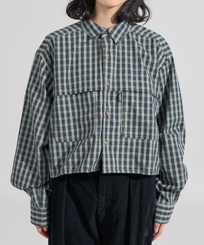 特別款 漁夫口袋 長袖襯衫