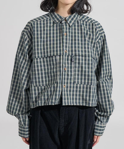 特別款 漁夫口袋 長袖襯衫