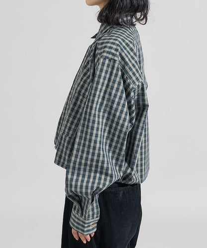 特別款 漁夫口袋 長袖襯衫