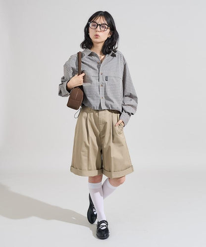 特別款 漁夫口袋 長袖襯衫