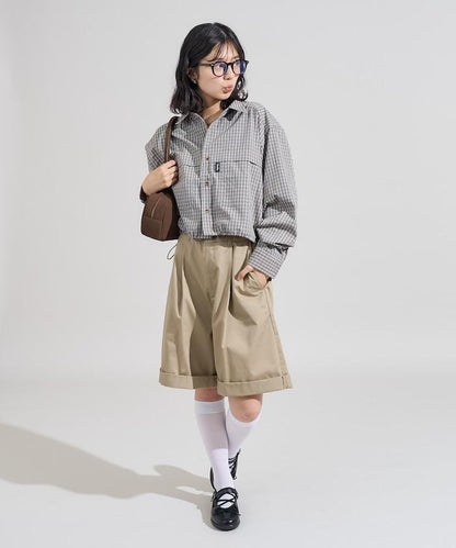 特別款 漁夫口袋 長袖襯衫