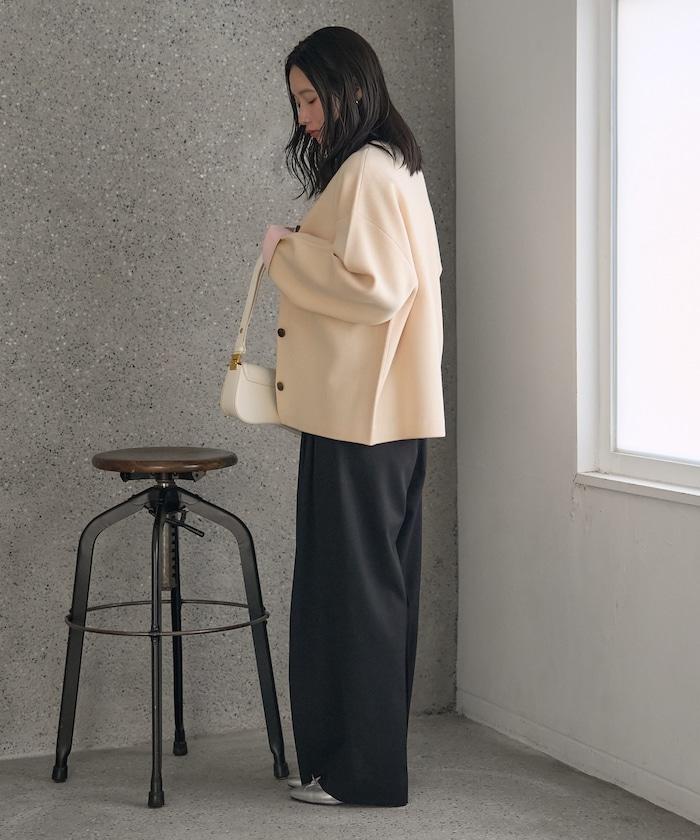 可機洗衛衣感拼色針織開衫