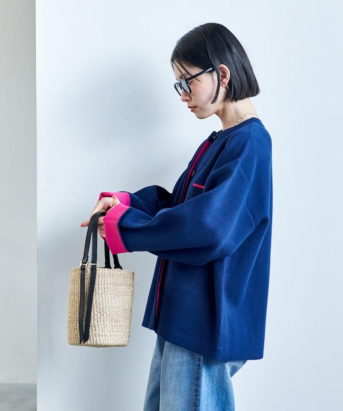 可機洗衛衣感拼色針織開衫